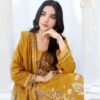 Golden Harvest Unstitched Embroidered Lawn Suit