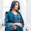 Teal Garden Unstitched Embroidered Lawn Suit