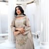 Sandstone Grace Unstitched Embroidered Lawn Suit