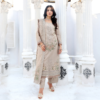 Sandstone Grace Unstitched Embroidered Lawn Suit