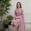 1 (2).jpg Lilac Mist Unstitched Embroidered Lawn Suit