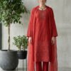 Scarlet Motif Unstitched Embroidered Lawn Suit