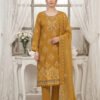 Amber Bloom Unstitched Embroidered Lawn Suit