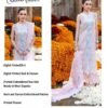 Pastel Garden Unstitched Digital Printed Lawn Suit, Cross Stitch Replica