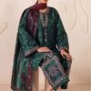 Emerald Shibori Unstitched Digital Printed Lawn Suit, Jazmin Replica
