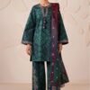 Emerald Shibori Unstitched Digital Printed Lawn Suit, Jazmin Replica