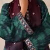 Emerald Shibori Unstitched Digital Printed Lawn Suit, Jazmin Replica