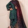 Emerald Shibori Unstitched Digital Printed Lawn Suit, Jazmin Replica