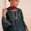 Emerald Shibori Unstitched Digital Printed Lawn Suit, Jazmin Replica
