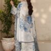 Azure Garden Unstitched Digital Printed Lawn Suit, Baroque Replica